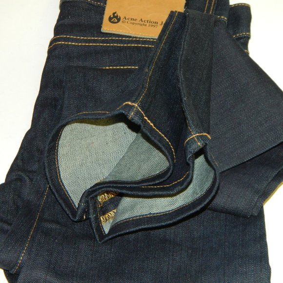 Vintage ACNE Action Acne Studio Jeans size 27x32 - Picture 5 of 7